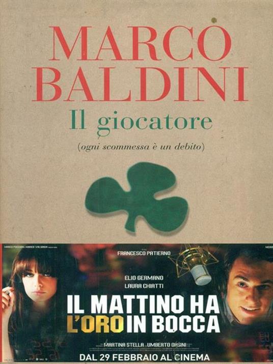 Il giocatore (ogni scommessa è un debito) - Marco Baldini - copertina