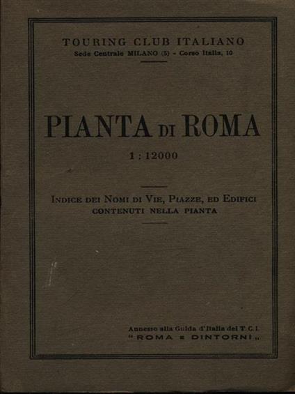Pianta di Roma - copertina