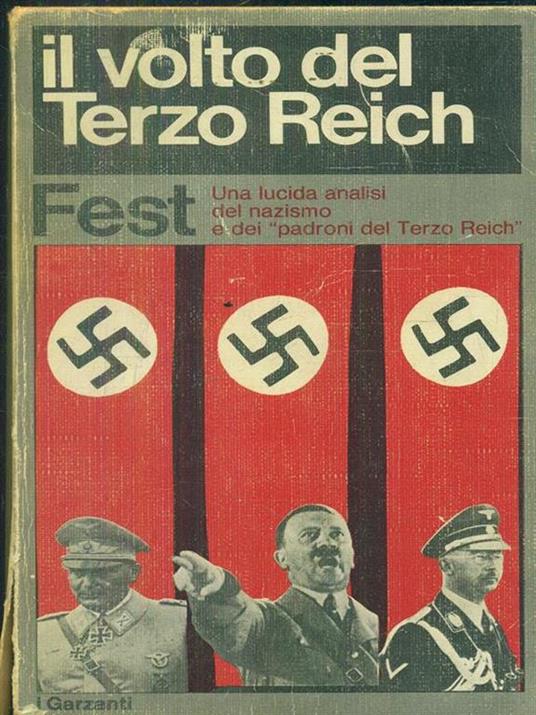 Il volto del terzo reich - Joachim C. Fest - copertina