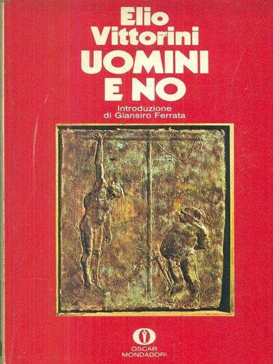 Uomini e no - Elio Vittorini - copertina