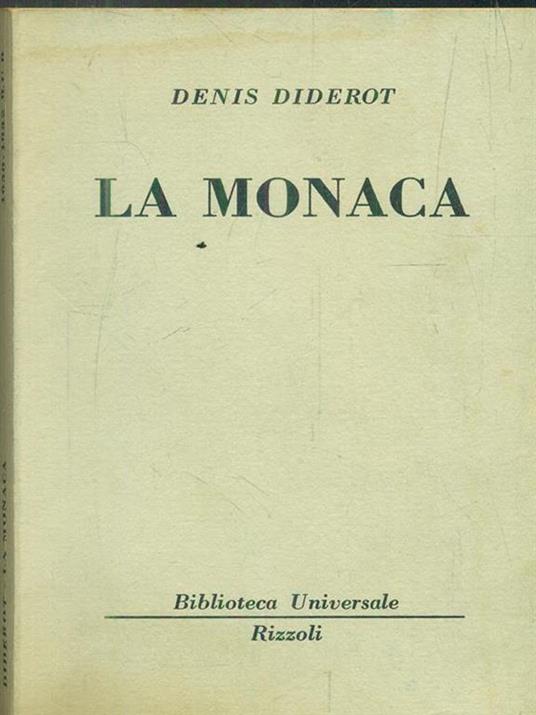La monaca - Denis Diderot - copertina