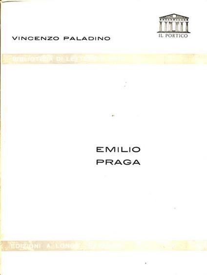 Emilio Praga - Vincenzo Paladino - copertina