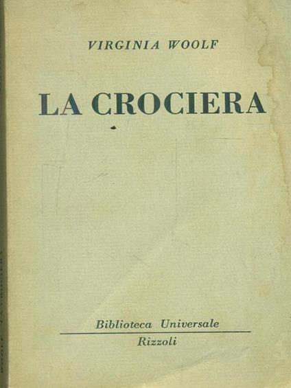 La crociera - Virginia Woolf - copertina