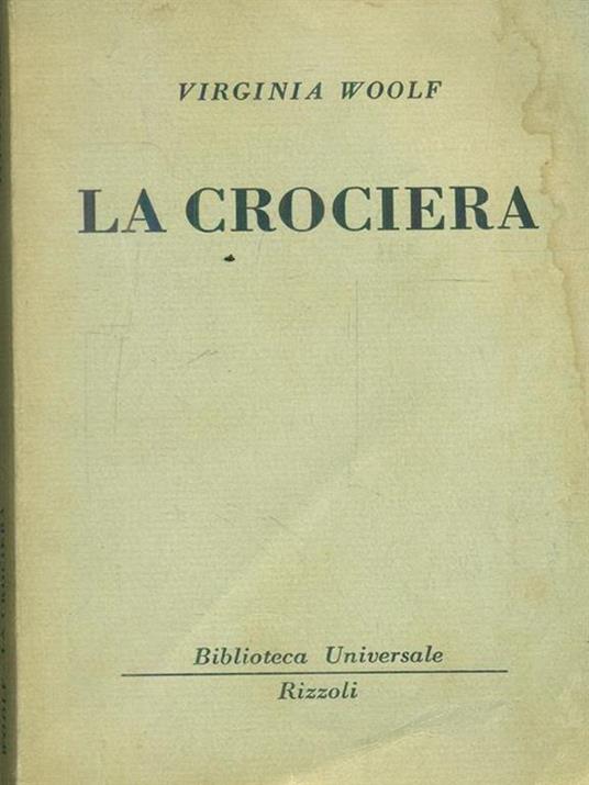 La crociera - Virginia Woolf - copertina