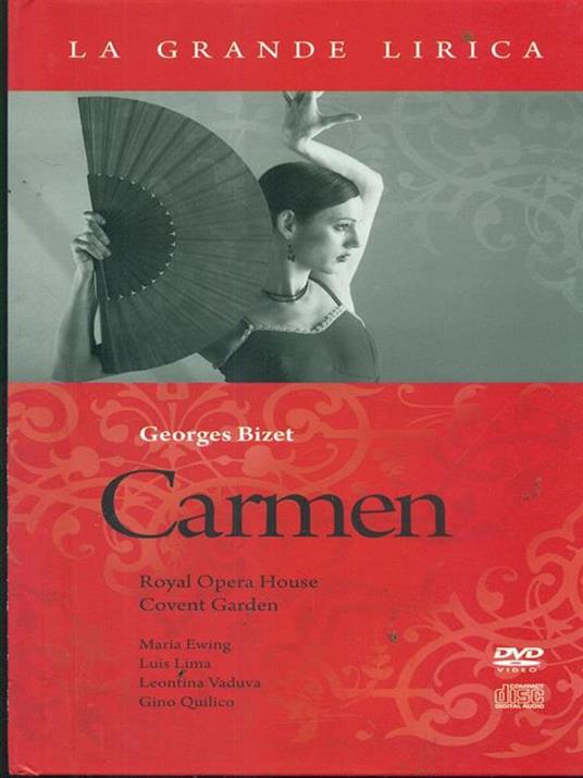 Carmen. Royal Opera House. Covent Garden. Libro + Cd + Dvd - Georges Bizet - copertina