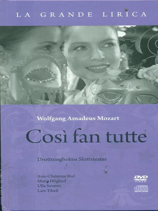 Così fan tutte. Ediz. italiana e inglese. Con 2 CD Audio - Wolfgang Amadeus Mozart - copertina