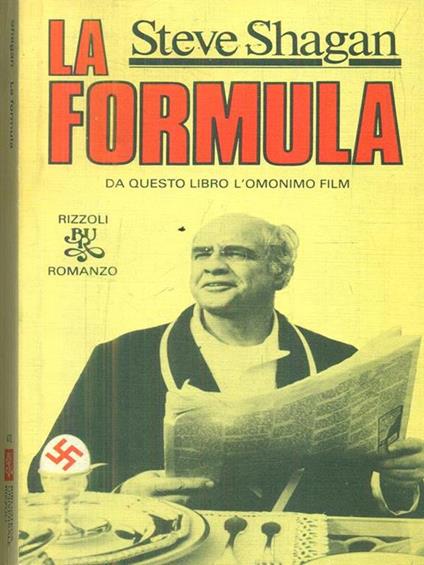 La formula - Steve Shagan - copertina