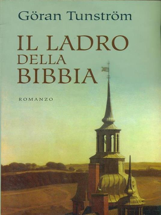 Il ladro della Bibbia - Goran Tunstrom - copertina