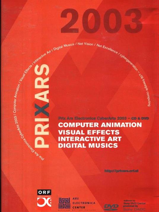 CD & DVD: Computer animation. Visual Effects. Interactive Art. Digital Musics - copertina