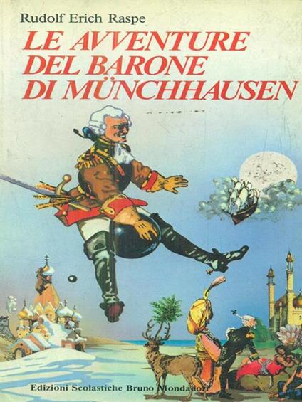 Le avventure del barone di Munchhausen - Rudolf Raspe - copertina