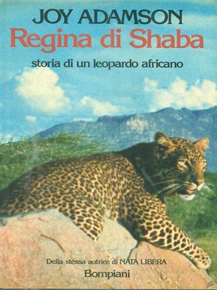 Regina di Shaba - Joy Adamson - copertina