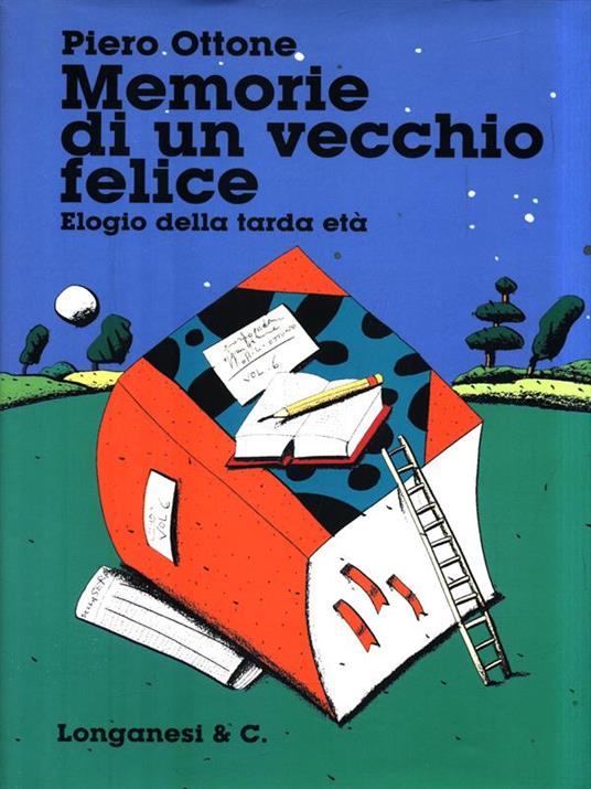 Memorie di un vecchio felice - Piero Ottone - copertina