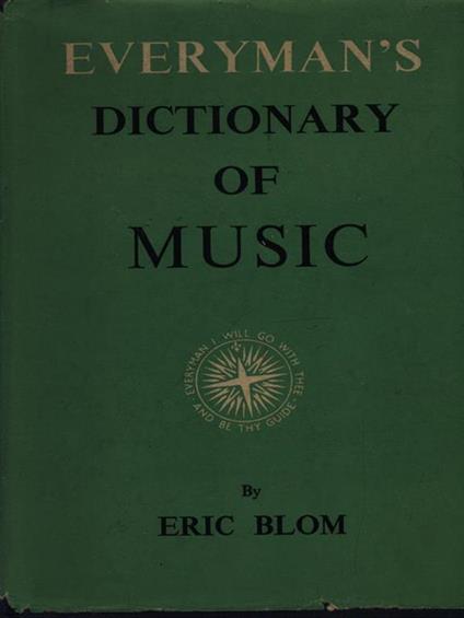 Everyman's dictionary of music - copertina