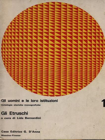 Gli Etruschi - Luigi Bernardini - copertina