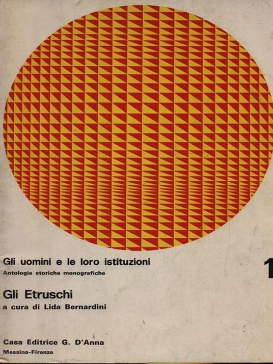 Gli Etruschi - Luigi Bernardini - copertina