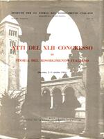 Atti del XLII Congresso di Storia del Risorgimento Italiano