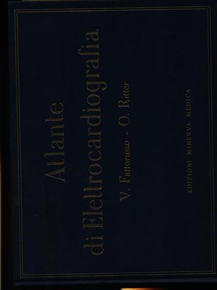 Atlante di elettrocardiografia - Vittorio Fattorusso - copertina