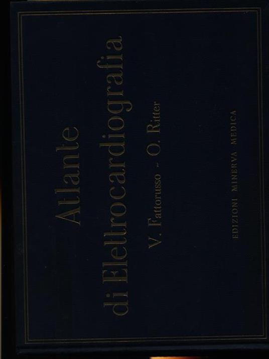 Atlante di elettrocardiografia - Vittorio Fattorusso - copertina