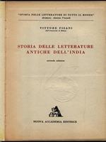 Storia delle letterature antiche dell'India