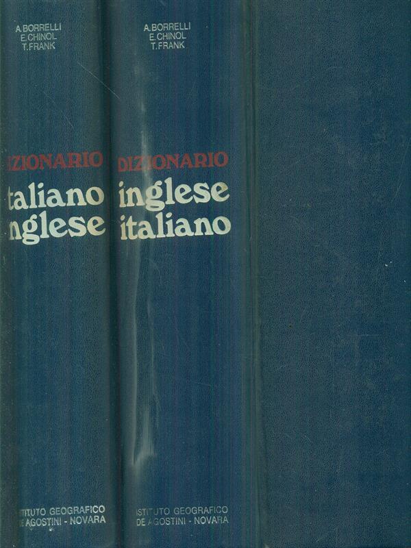 Dizionario Inglese-italiano Italiano-Inglese. 2 volumi
