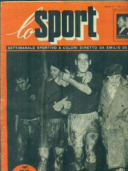 Lo Sport. Anno II. Num 5. 31 gennaio 1952 - copertina