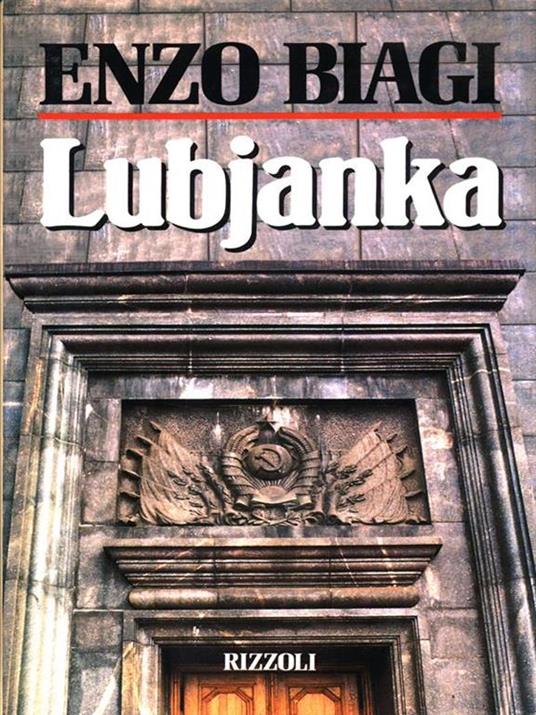 Lubjanka - Enzo Biagi - copertina