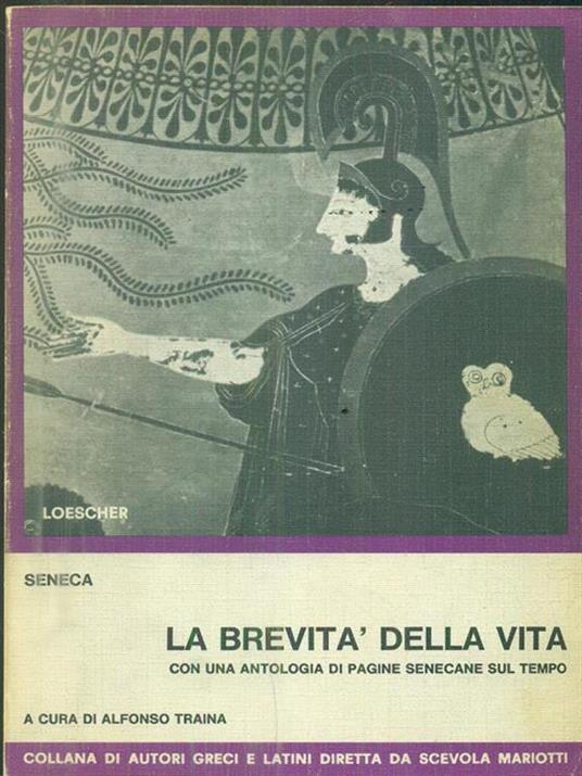 La brevità della vita - L. Anneo Seneca - copertina