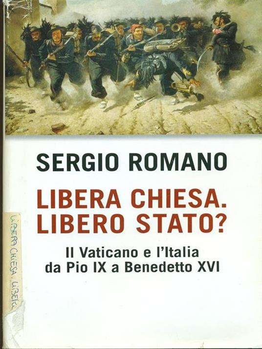 Libera Chiesa. Libero Stato? - Sergio Romano - copertina