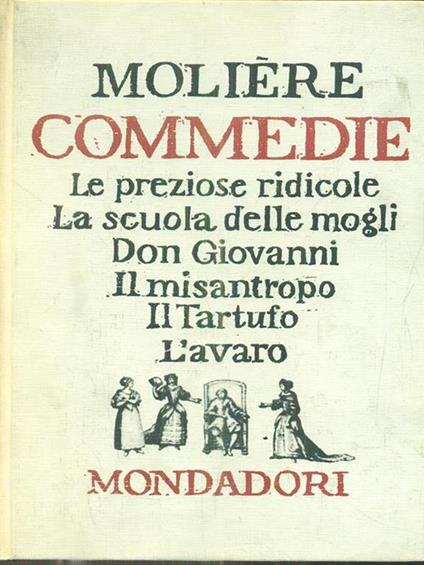 Commedie - Molière - copertina