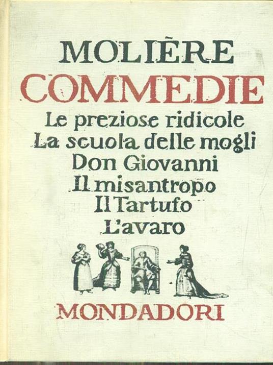 Commedie - Molière - copertina
