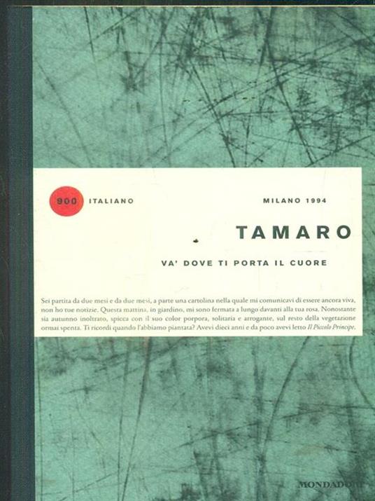 Và dove ti porta il cuore - Susanna Tamaro - copertina