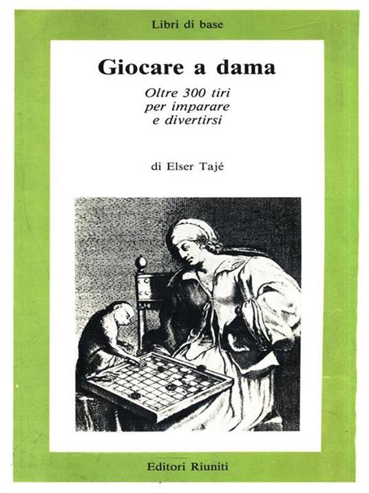 Giocare a dama - Elser Tajé - copertina