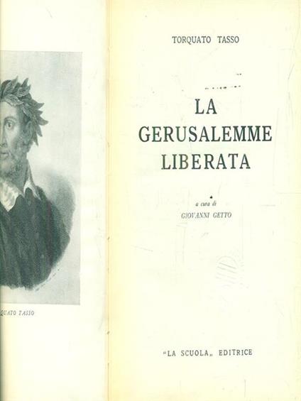La Gerusalemme Liberata - Torquato Tasso - copertina