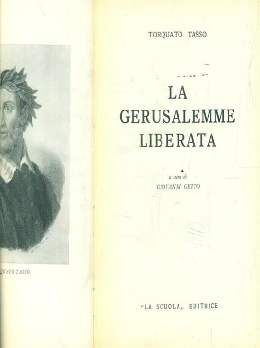 La Gerusalemme Liberata - Torquato Tasso - copertina