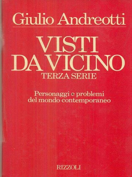 Visti da Vicino. Terza serie - Giulio Andreotti - 2