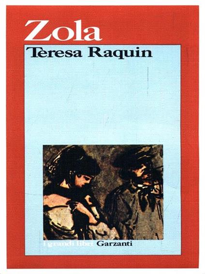 Teresa Raquin - Émile Zola - copertina