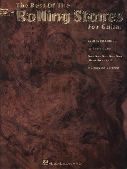 The Best of The Rolling Stones for Guitar - copertina