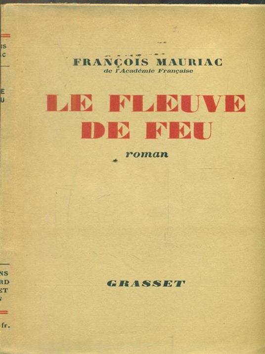 Le fleuve de Feu - copertina