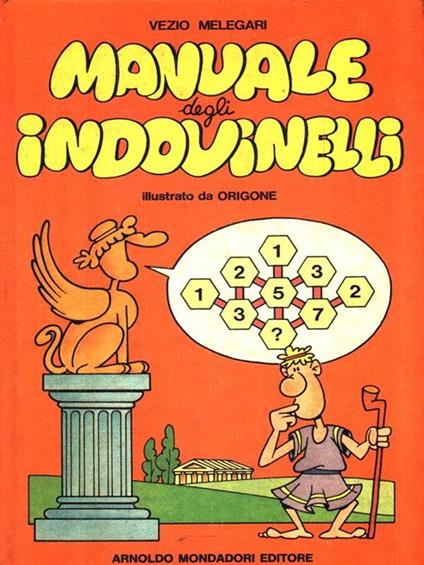 manuale degli indovinelli - Vezio Melegari - copertina
