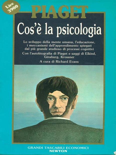 Cos'è la psicologia - Jean Piaget - copertina