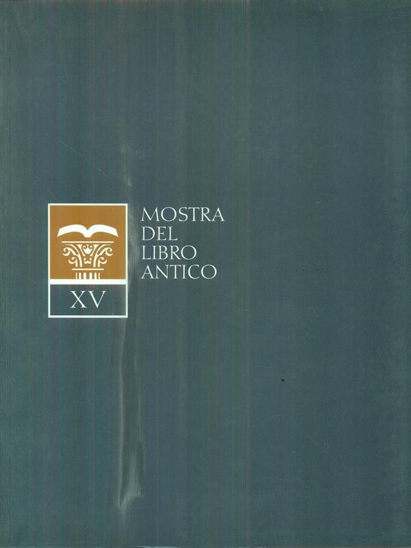 XV Mostra del libro antico