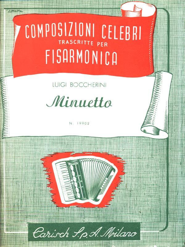 Composizioni celebri trascritte per Fisarmonica: Minuetto N. 19902