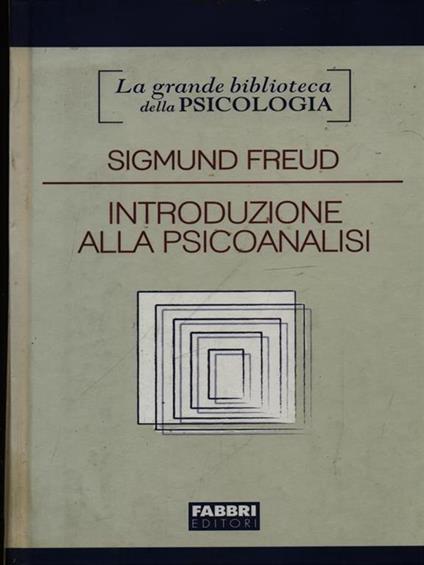 Introduzione alla psicoanalisi - Sigmund Freud - copertina