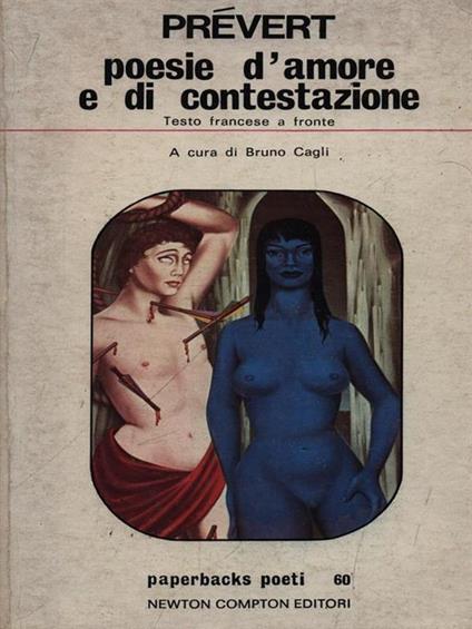 Poesie d'amore e di contestazione - Jacques Prévert - copertina