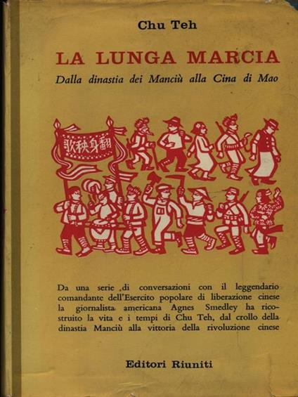 La lunga marcia - Chu Teh - copertina