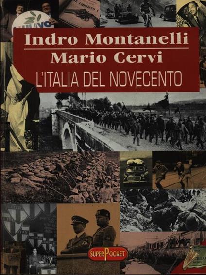 L' Italia del Novecento - Indro Montanelli - copertina