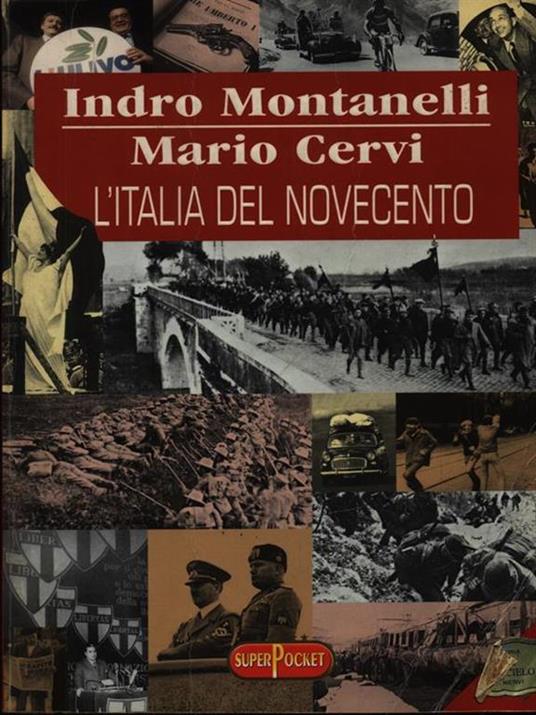 L' Italia del Novecento - Indro Montanelli - copertina