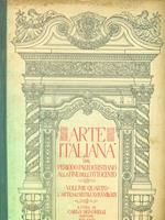 Arte italiana. Dal periodo paleocristiano alla fine dell'ottocento. Tavole iconografiche. Volume quarto