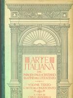 Arte italiana. Dal periodo paleocristiano alla fine dell'ottocento. Tavole iconografiche. Volume terzo