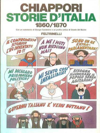 Storie d'Italia. 1860/1870 - Chiappori - copertina